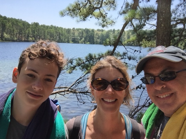 Rentalist creator and family at Cape Cod